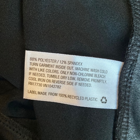 Ava & Viv Faux Leather High Waisted Legging Liquid Shine Black Size 2x NWT - Picture 7 of 8